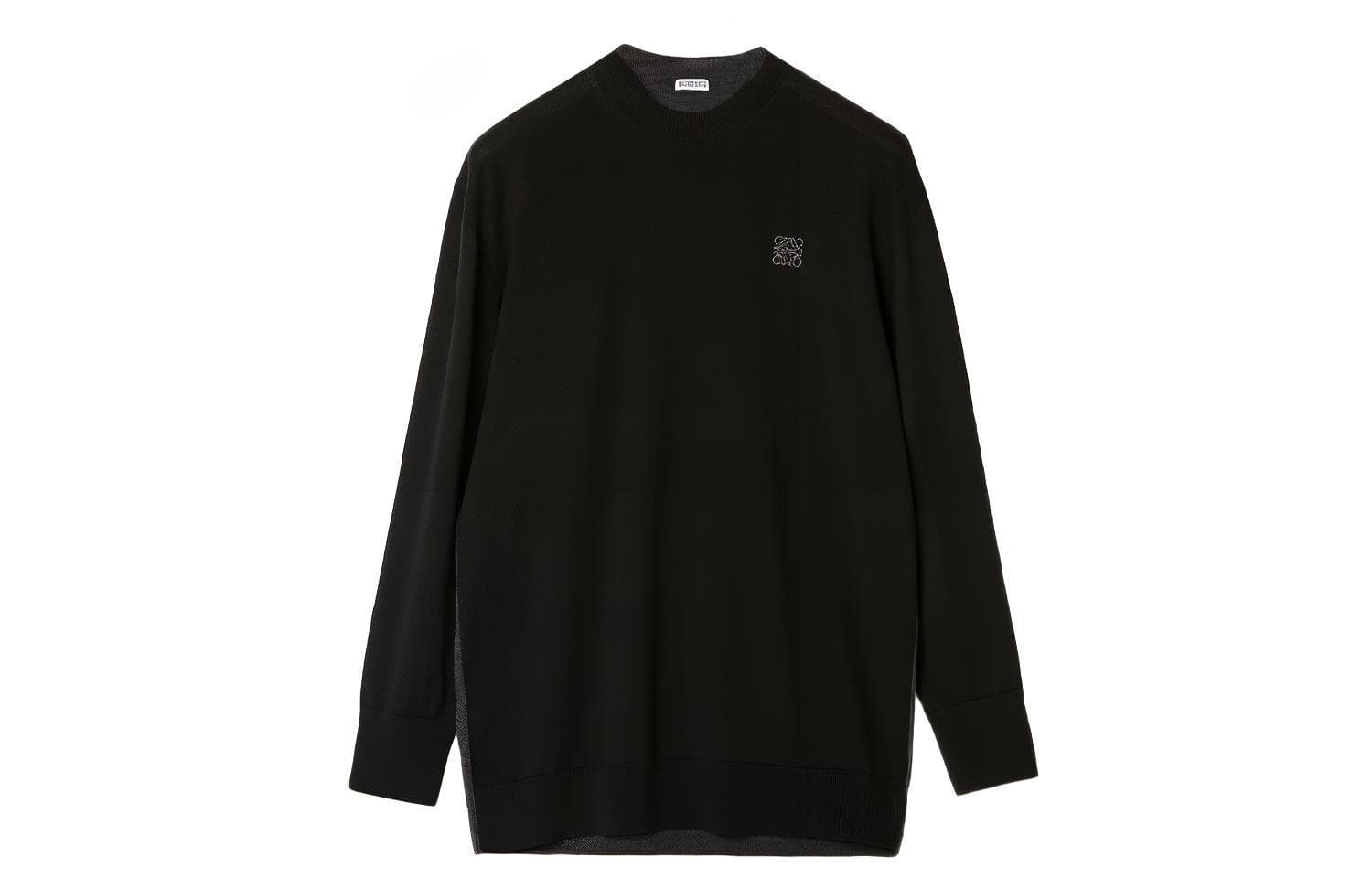 LOEWE Embroidered Logo Wool Sweater