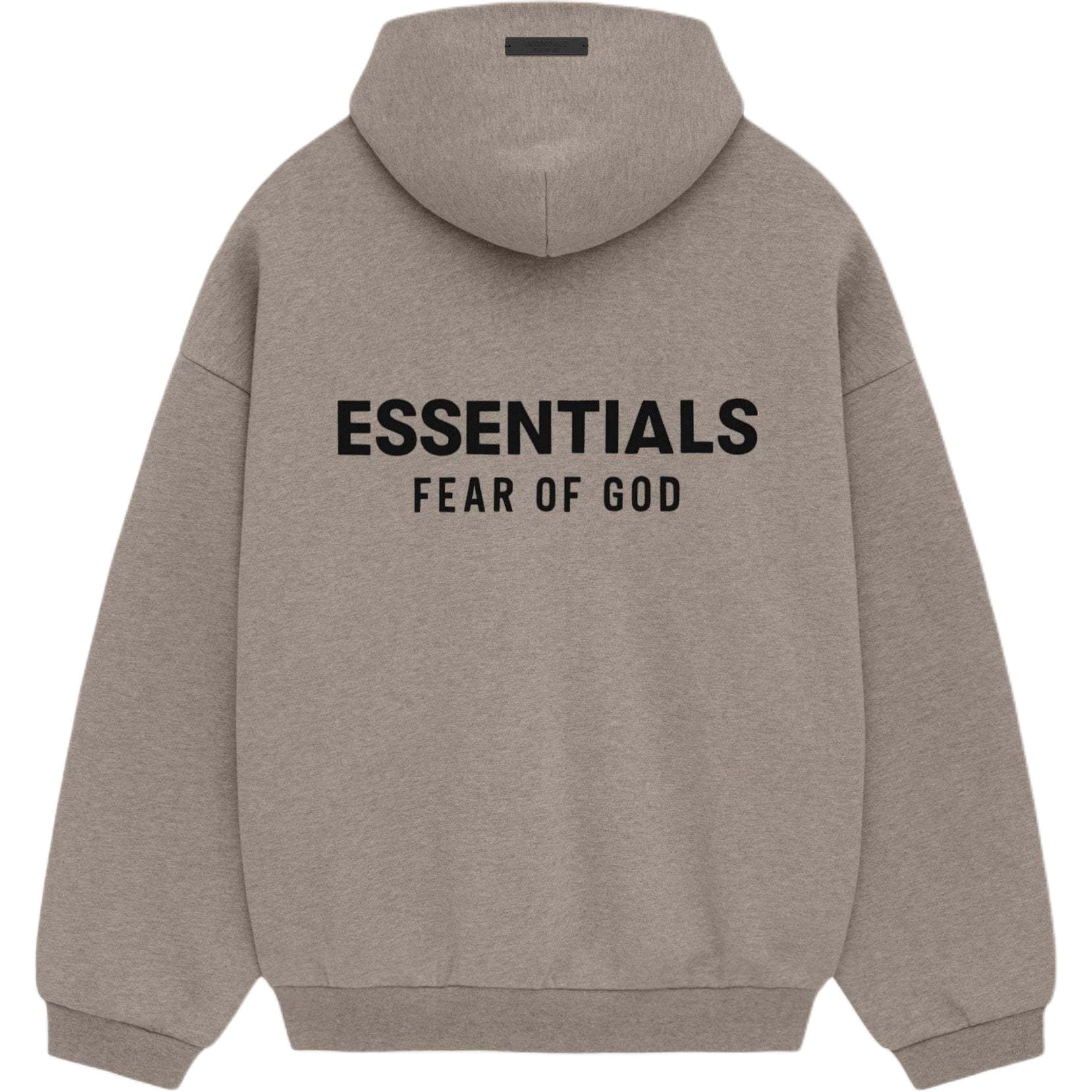 Fear of God Essentials FW24 Holiday Core Hoodie Deep Fog Grey