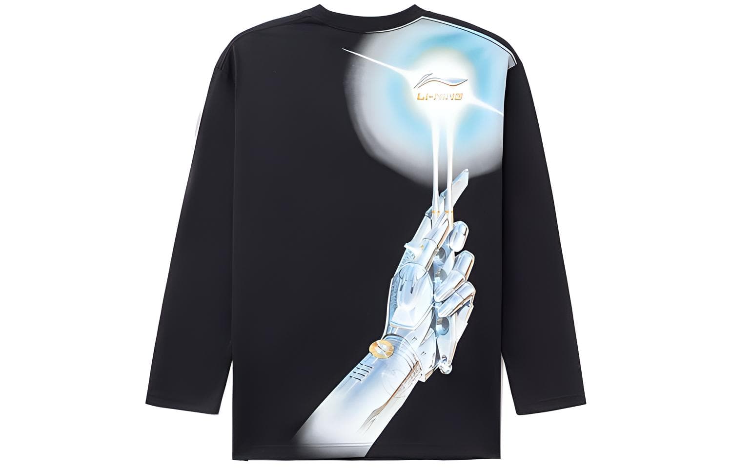中国李宁 Li-Ning x Hajime Sorayama Black Long Sleeve Tee