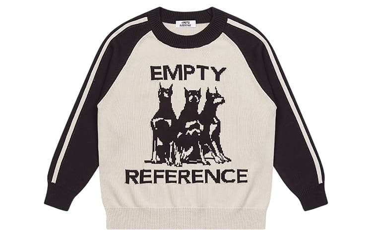 EMPTY REFERENCE Sweater Grey Black