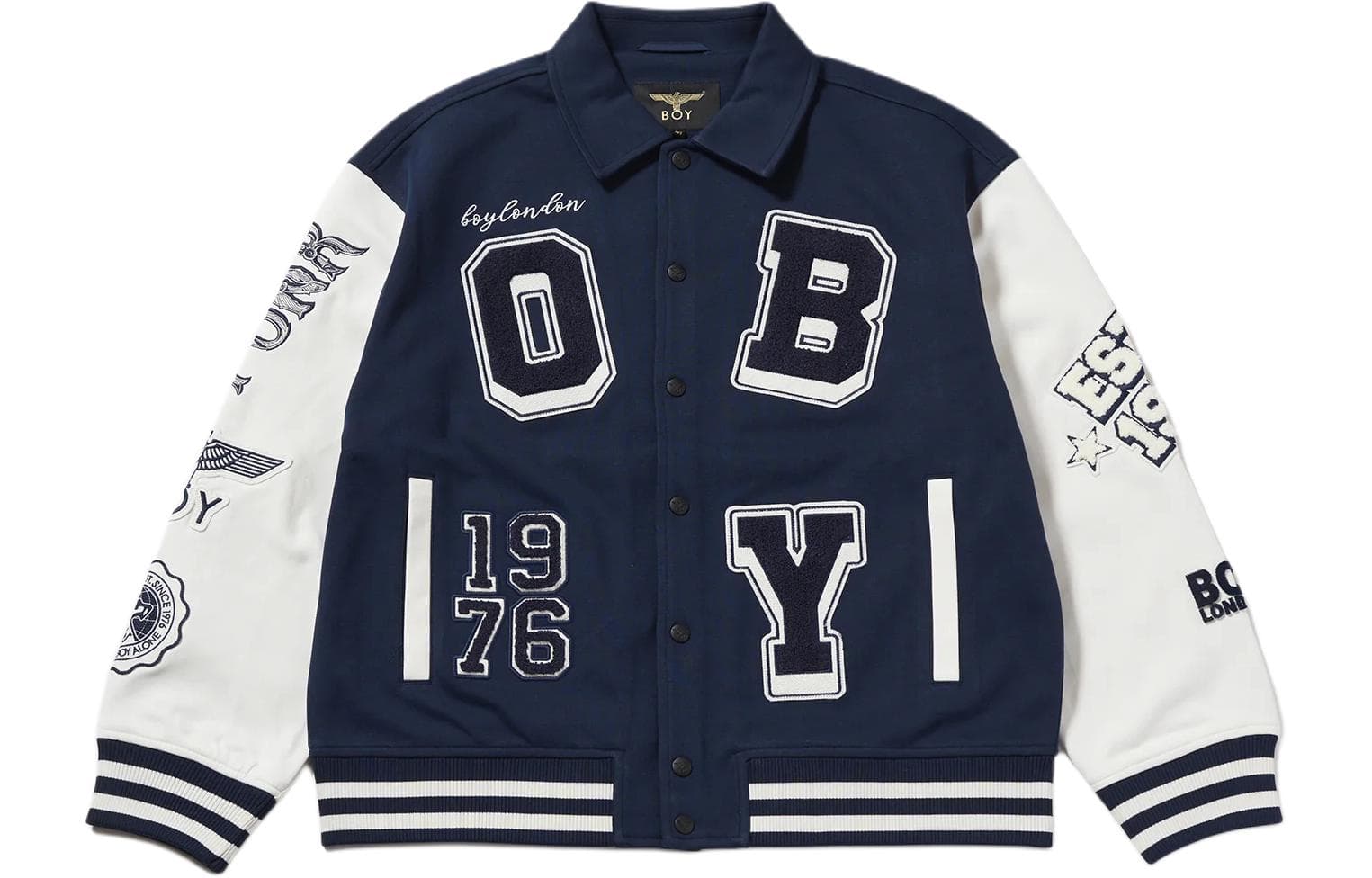 Boy London Navy Knit Cardigan