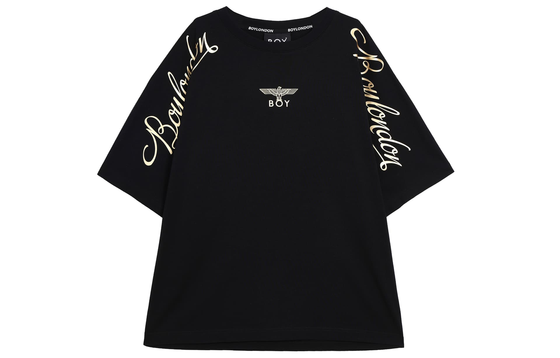 Boy London Logo Print T-Shirt Black
