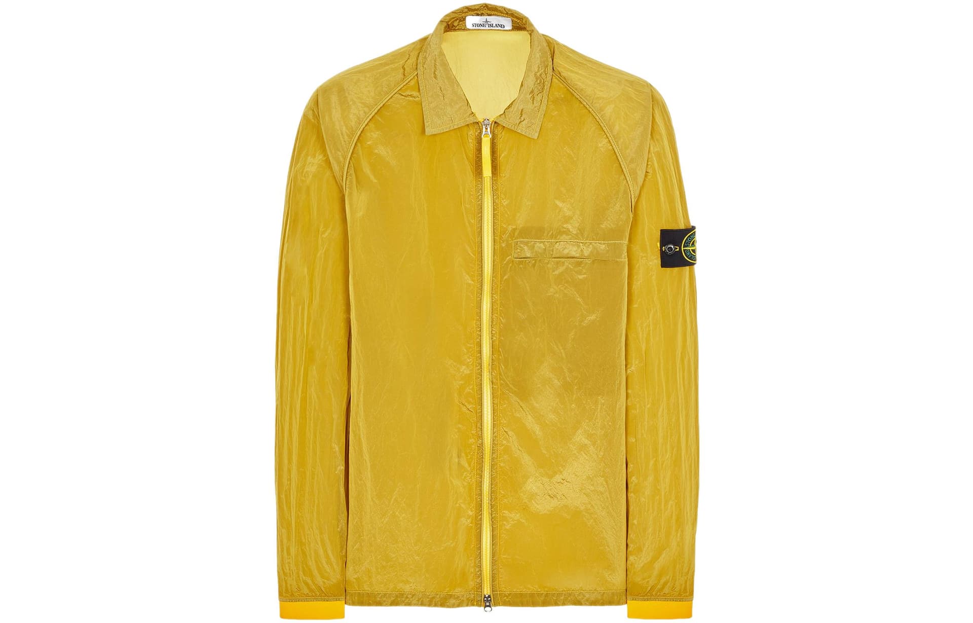 Stone Island Nylon Jacket Yellow