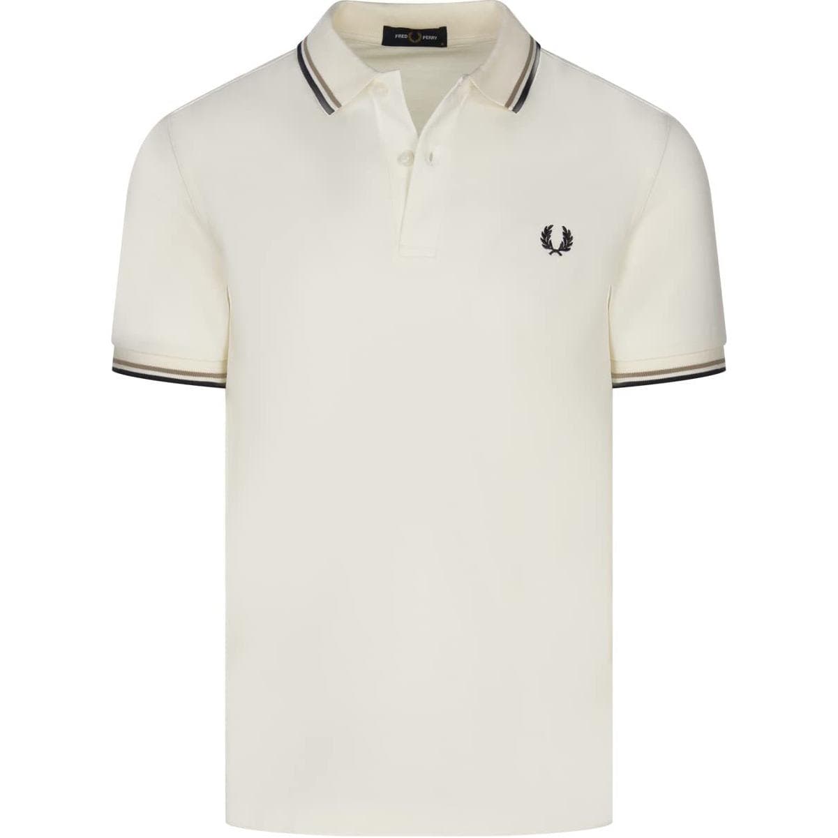 Fred Perry Beige Polo Shirt