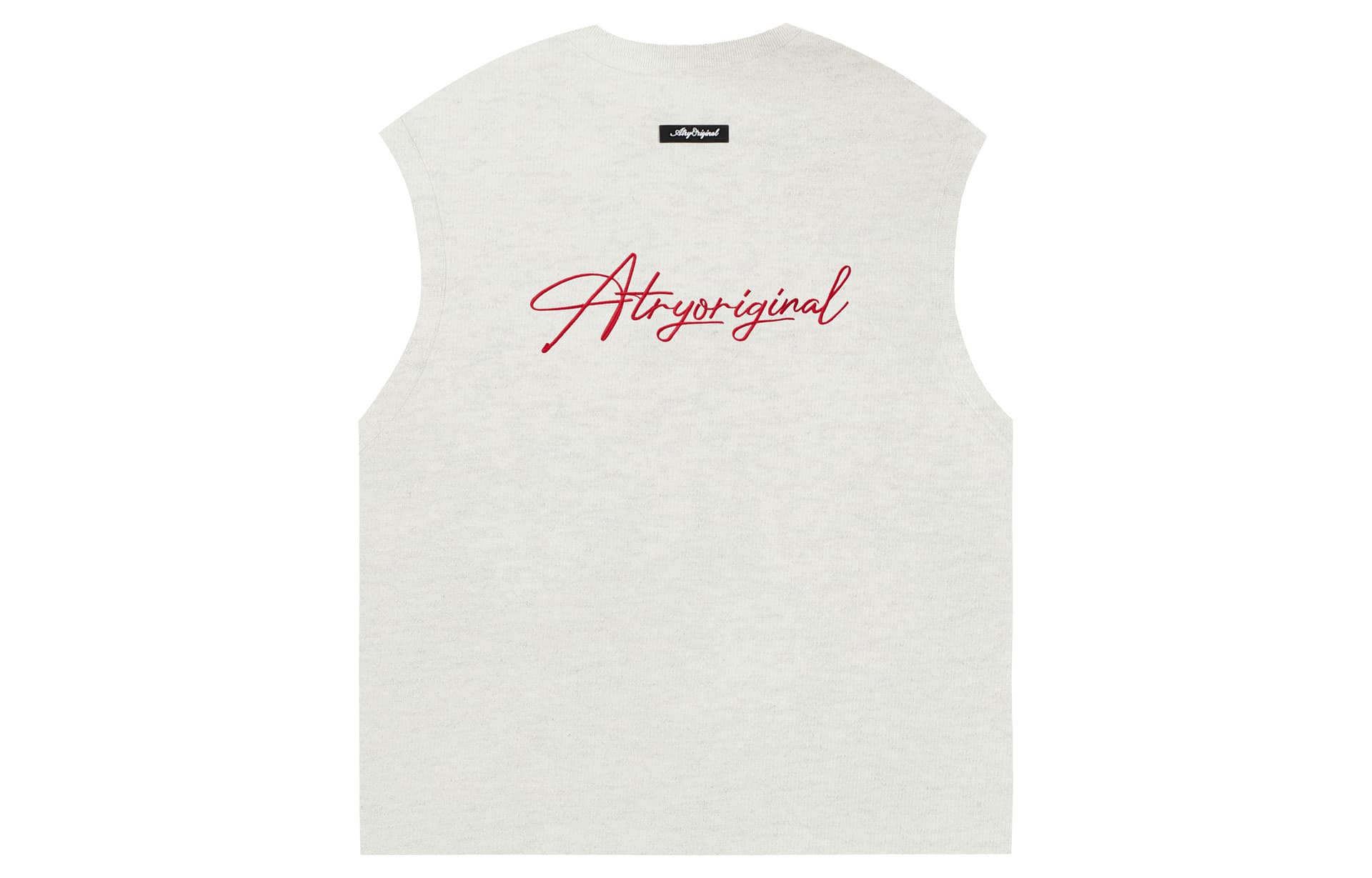 Atry Logo Embroidered Sleeveless Tee