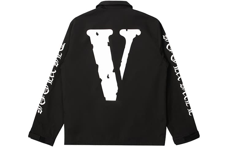 VLONE Coach Jacket Black White