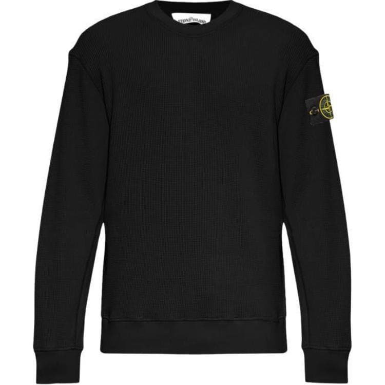Stone Island Long Sleeve Crewneck Sweatshirt Black