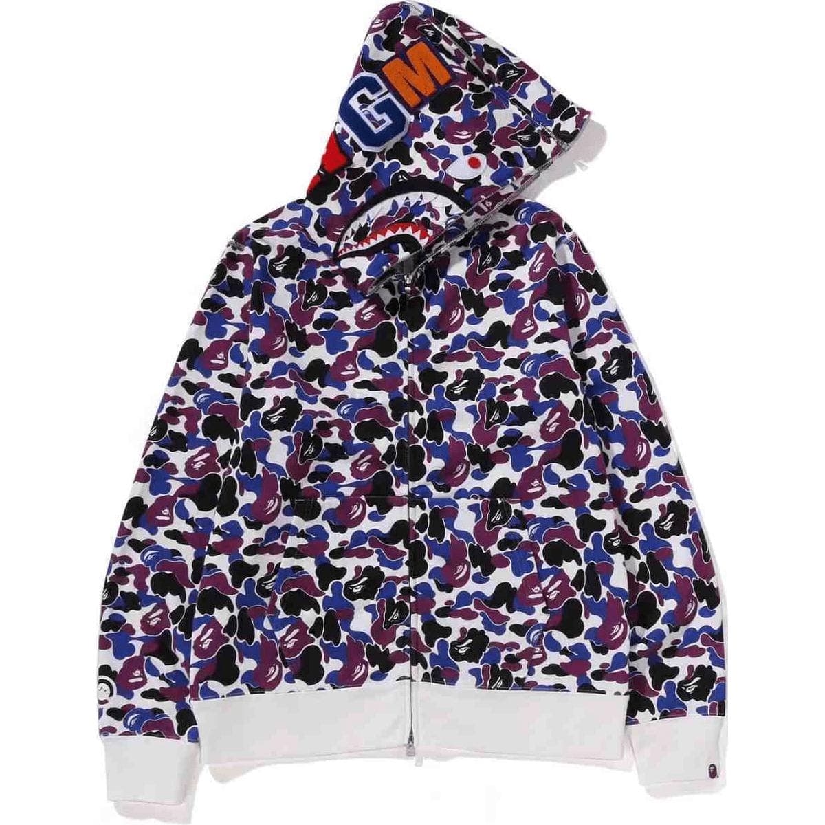 A BATHING APE BAPE FW24 Shark Logo Hoodie
