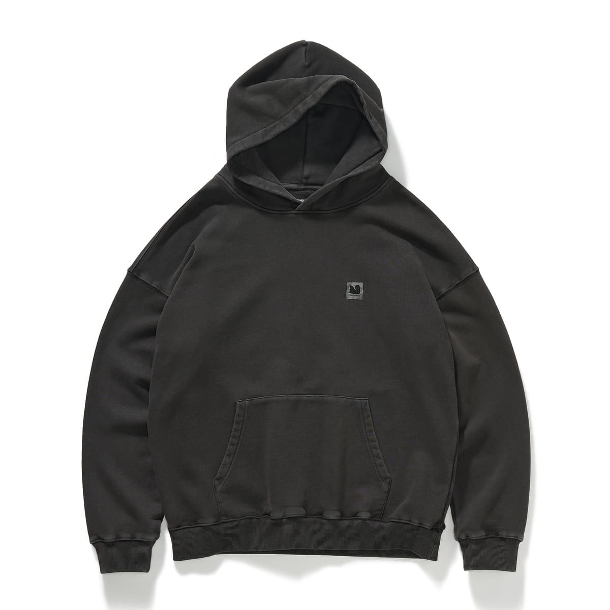 714STREET Basic Hoodie Wax Wash