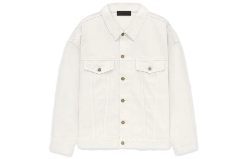 Fear of God Essentials FW23 Denim Jacket Cloud Dancer