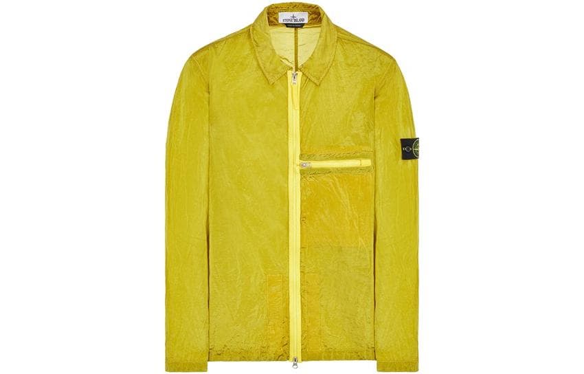 Stone Island Nylon Meta Jacket Yellow