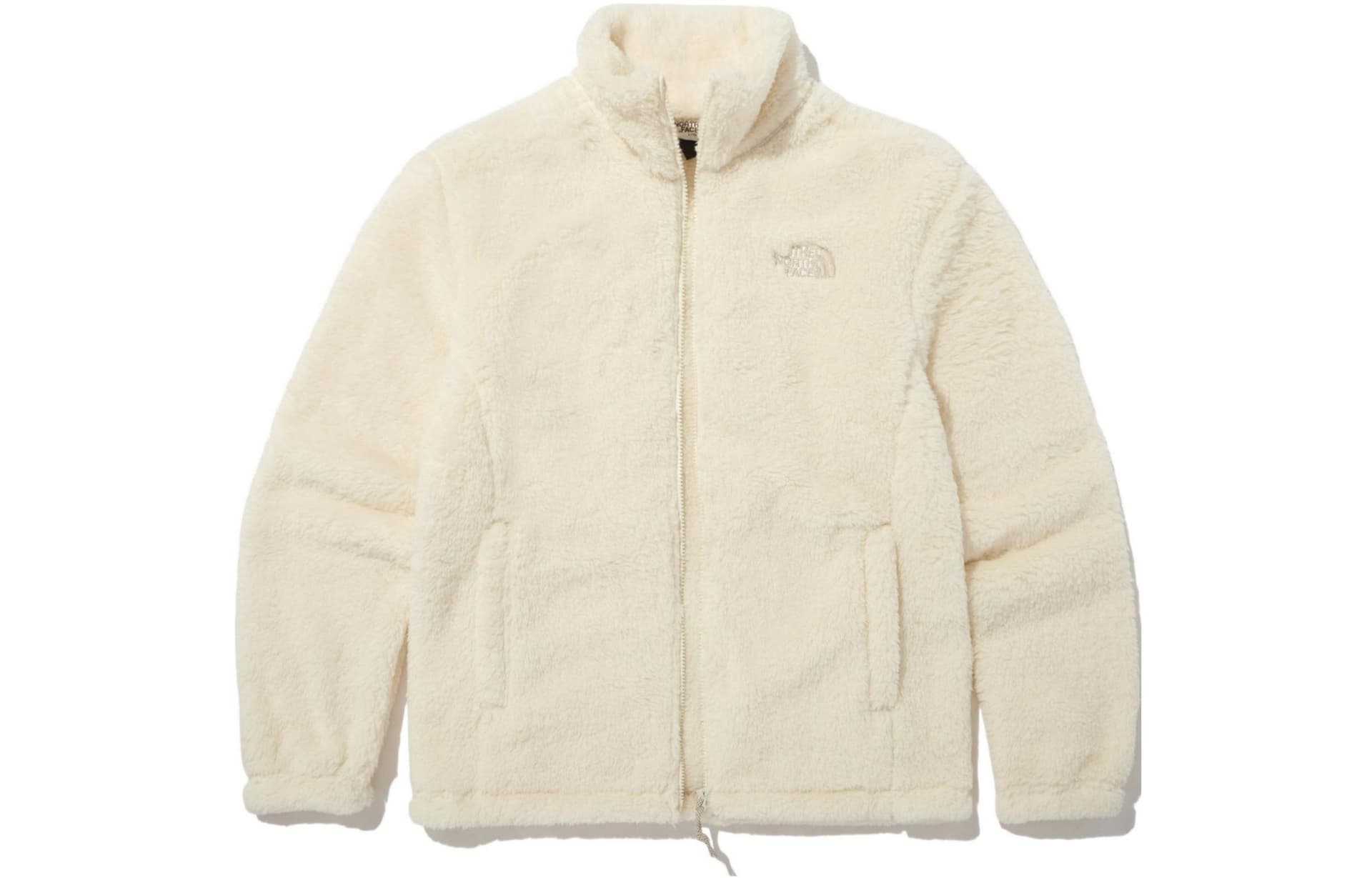 北面/THE NORTH FACE The North Face Fleece Zip Jacket White