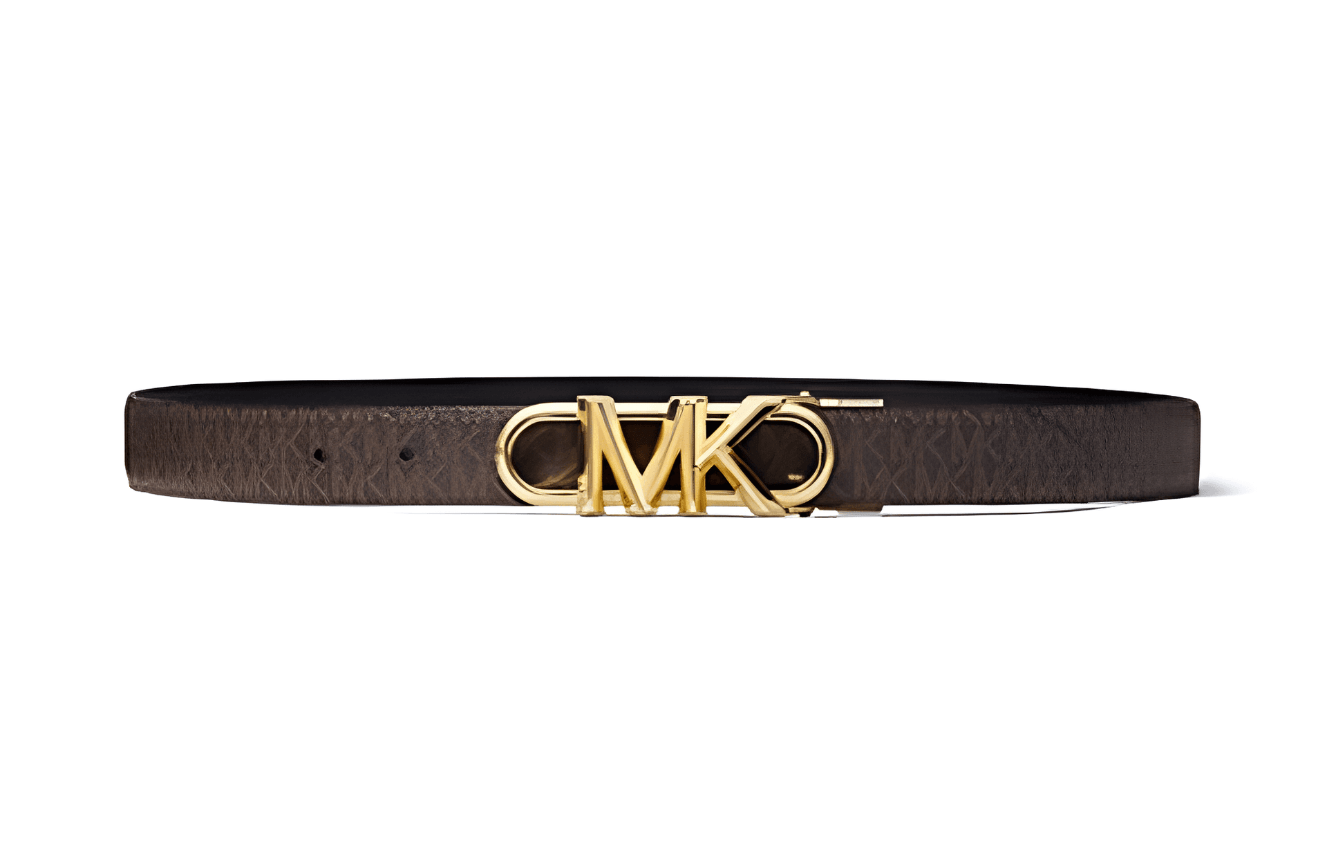 MICHAEL KORS 迈克高仕 Michael Kors Reversible Logo Leather Belt Brown