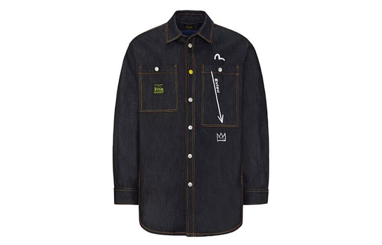 EVISU x Jean Michel Basquiat Denim Jacket