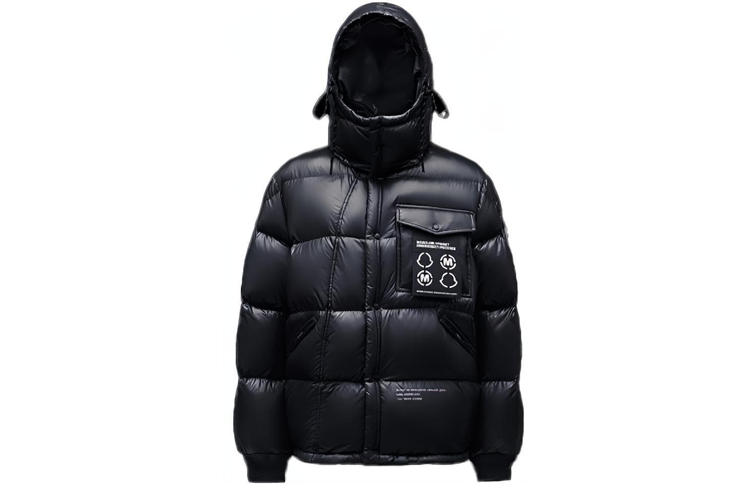 Moncler Genius x Fragment Navy Down Jacket