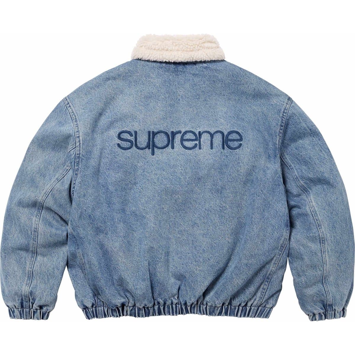Supreme FW24 Faux Shearling Bomber Jacket