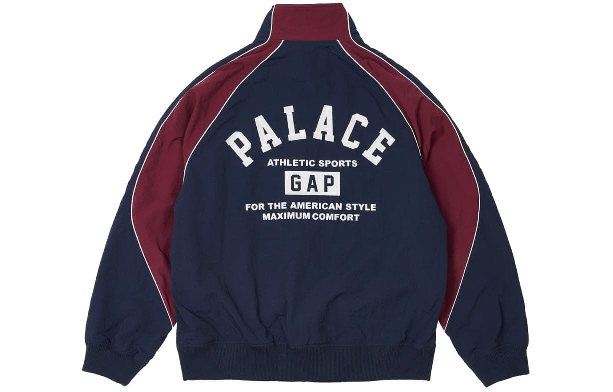 GAP x PALACE Nylon Track Top Navy