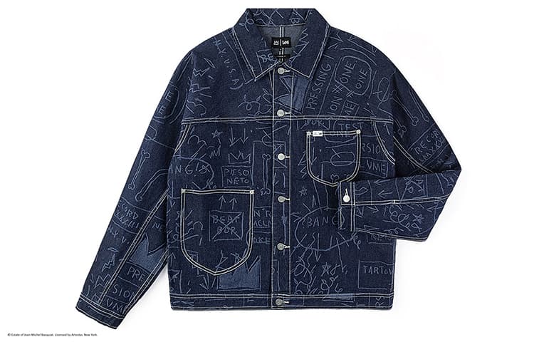 Lee X Basquiat SS24 Laser Denim Jacket