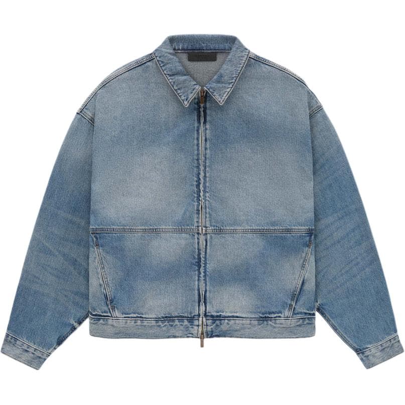 Fear of God Essentials Denim Jacket Med Wash