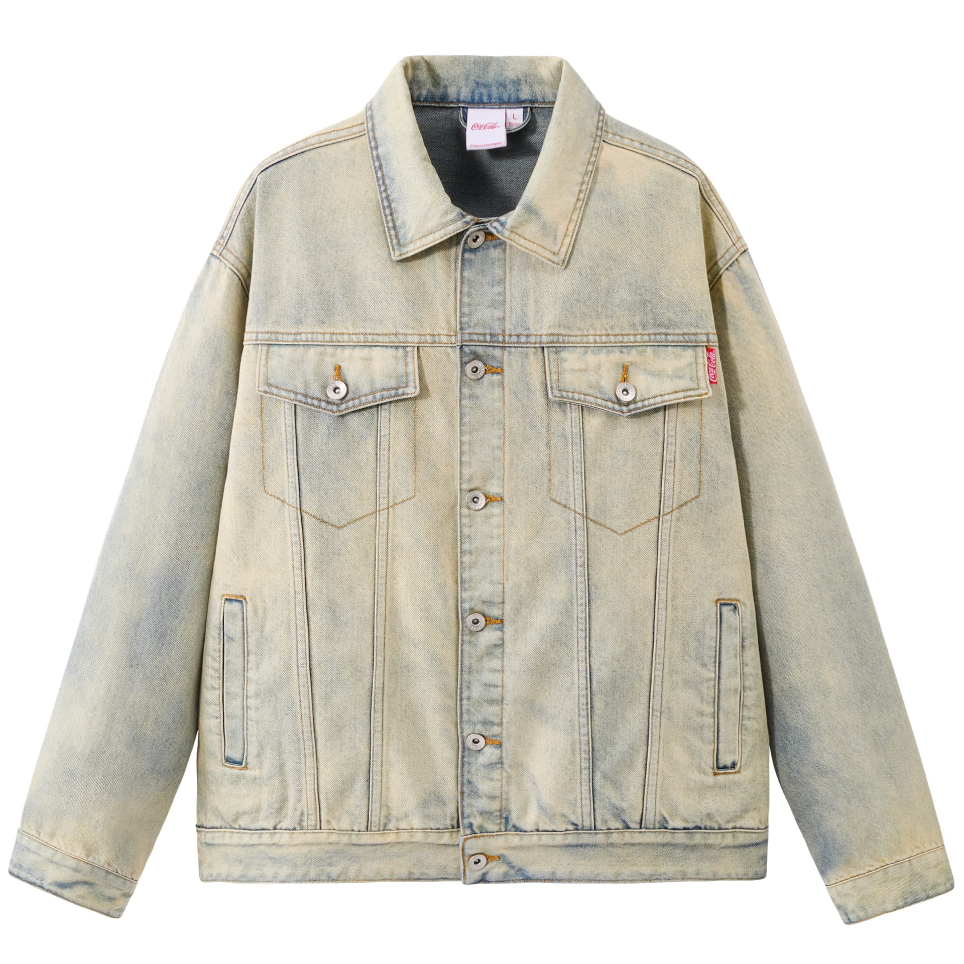 Coca-Cola/可口可乐 Coca-Cola Vintage Denim Jacket