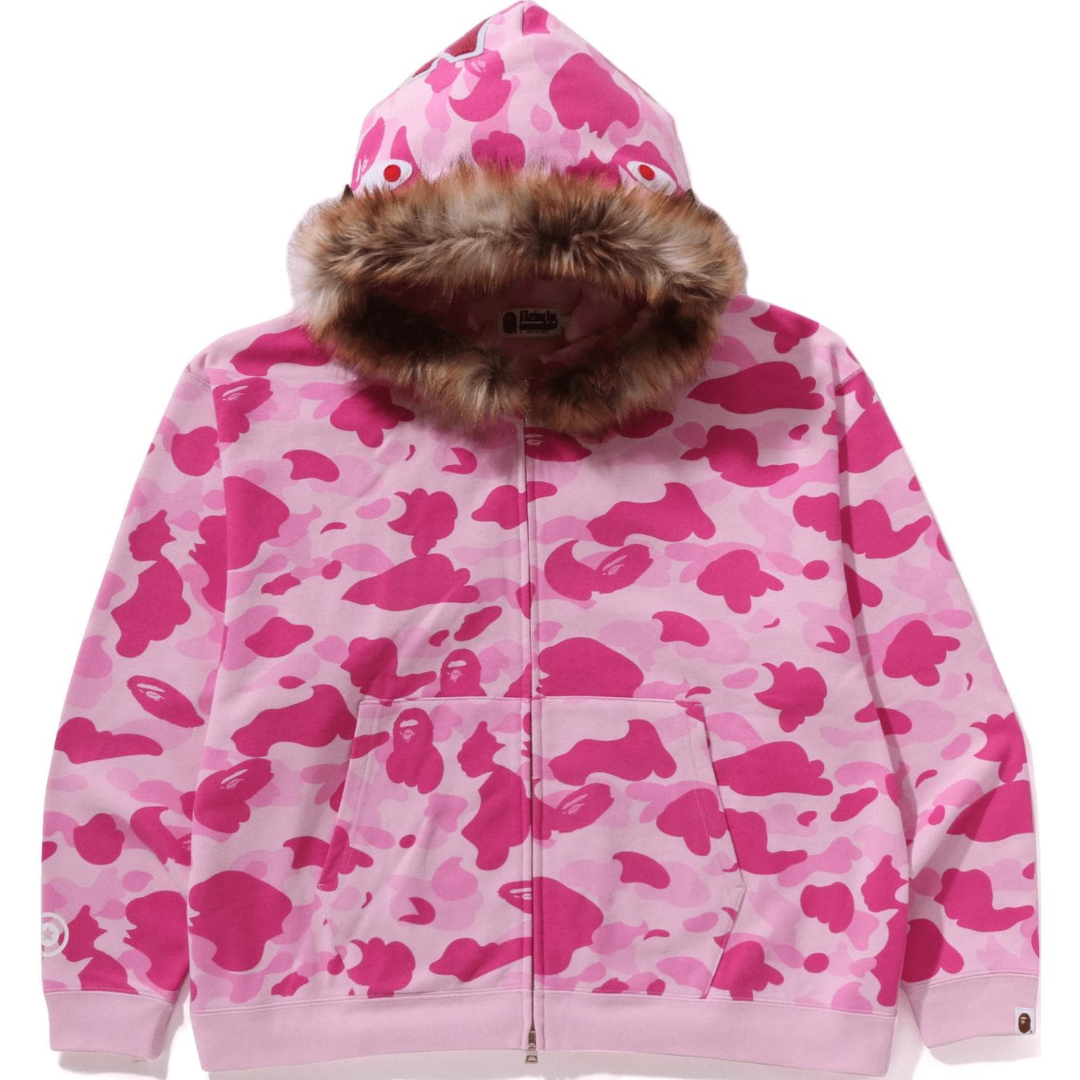 A BATHING APE BAPE x DON TOLIVER Hoodie Pink