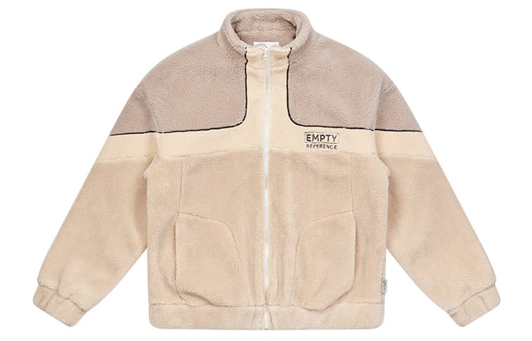 EMPTY REFERENCE Fleece Jacket Grey Khaki