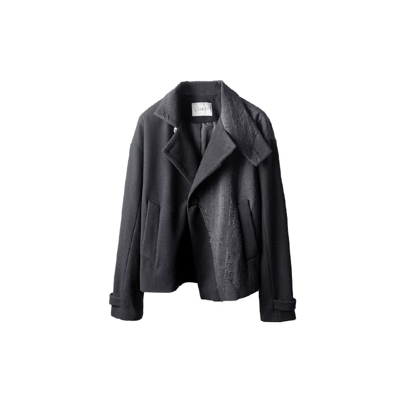 幻象者 Huanzhe Wool Jacket Black
