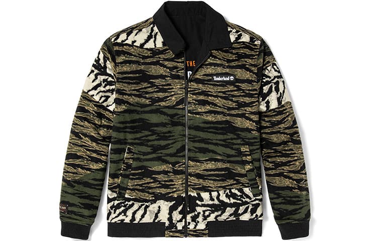 Timberland Reversible Camo Fleece Jacket