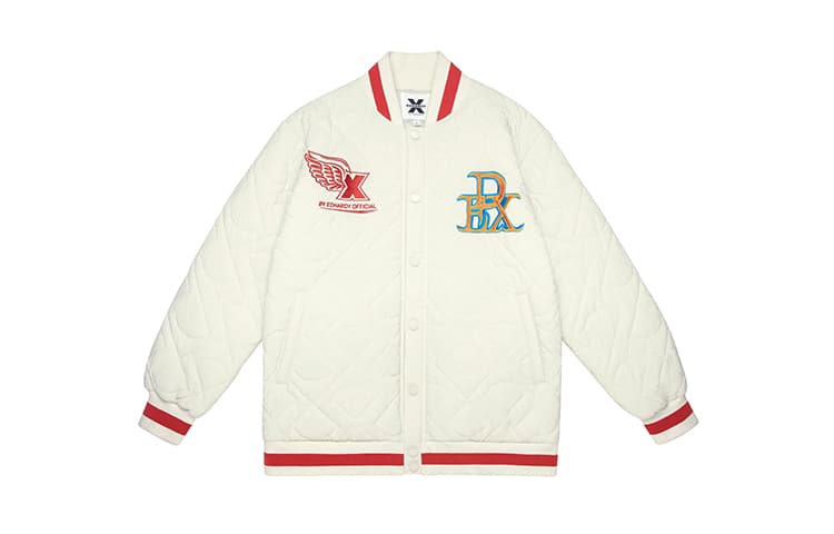 ED HARDY X ED HARDY Logo Embroidered Quilted Jacket