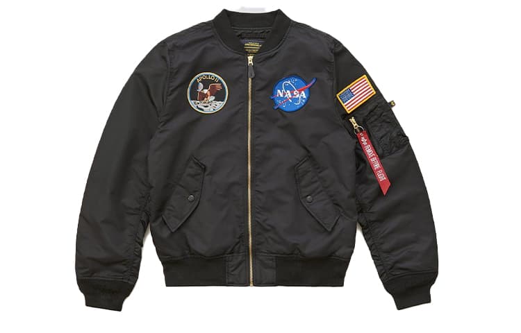 Alpha Industries Bomber Jacket Black
