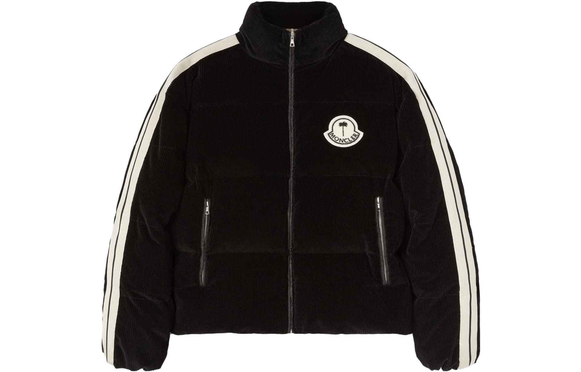 MONCLER GENIUS Moncler x Palm Angels FW23 Corduroy Down Jacket Black