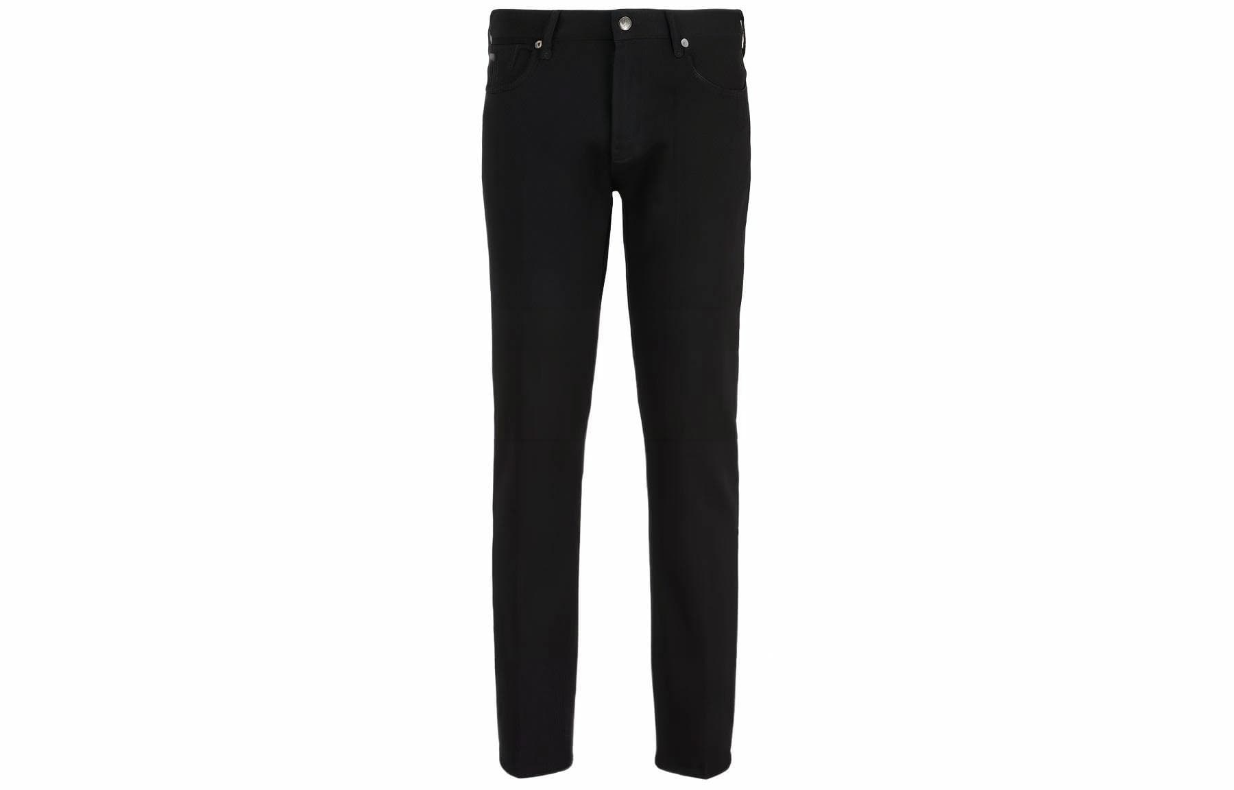 EMPORIO ARMANI/阿玛尼 Emporio Armani SS24 Black Jeans