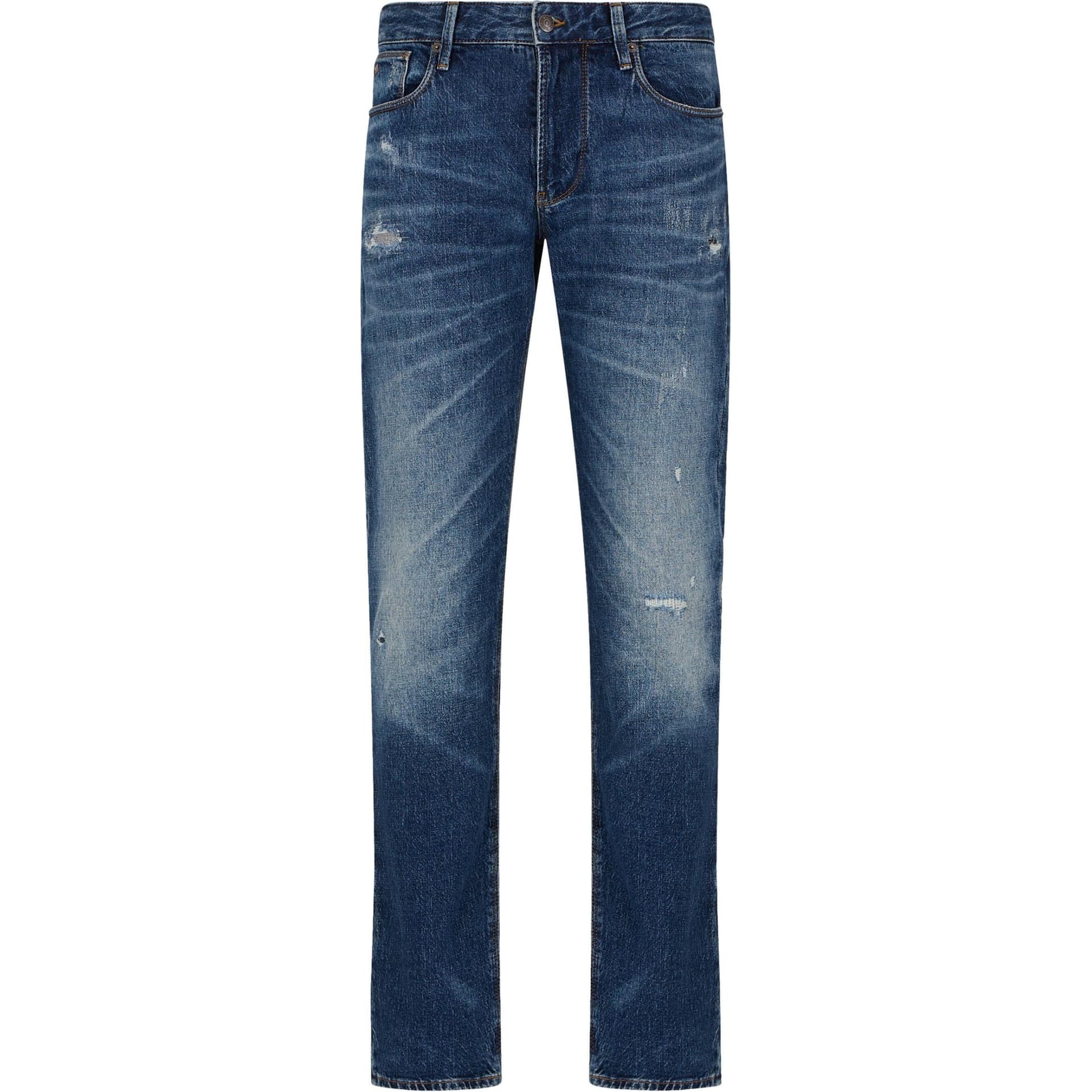 EMPORIO ARMANI/阿玛尼 Emporio Armani SS24 Indigo Jeans