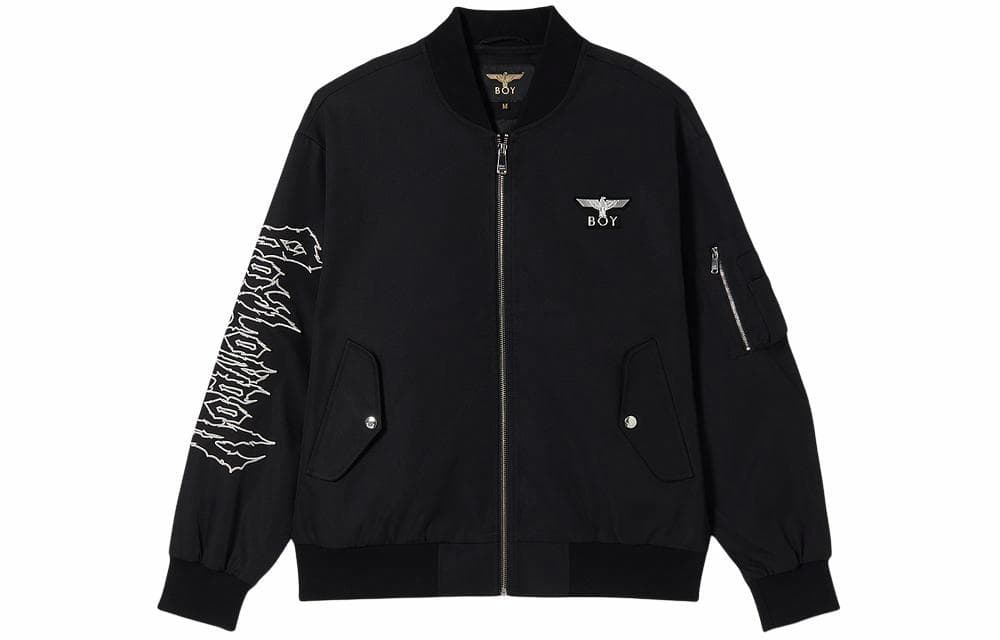 Boy London Baseball Collar Embroidered Jacket