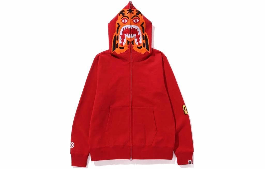 A Bathing Ape Tiger Full-Zip Hoodie Jacket
