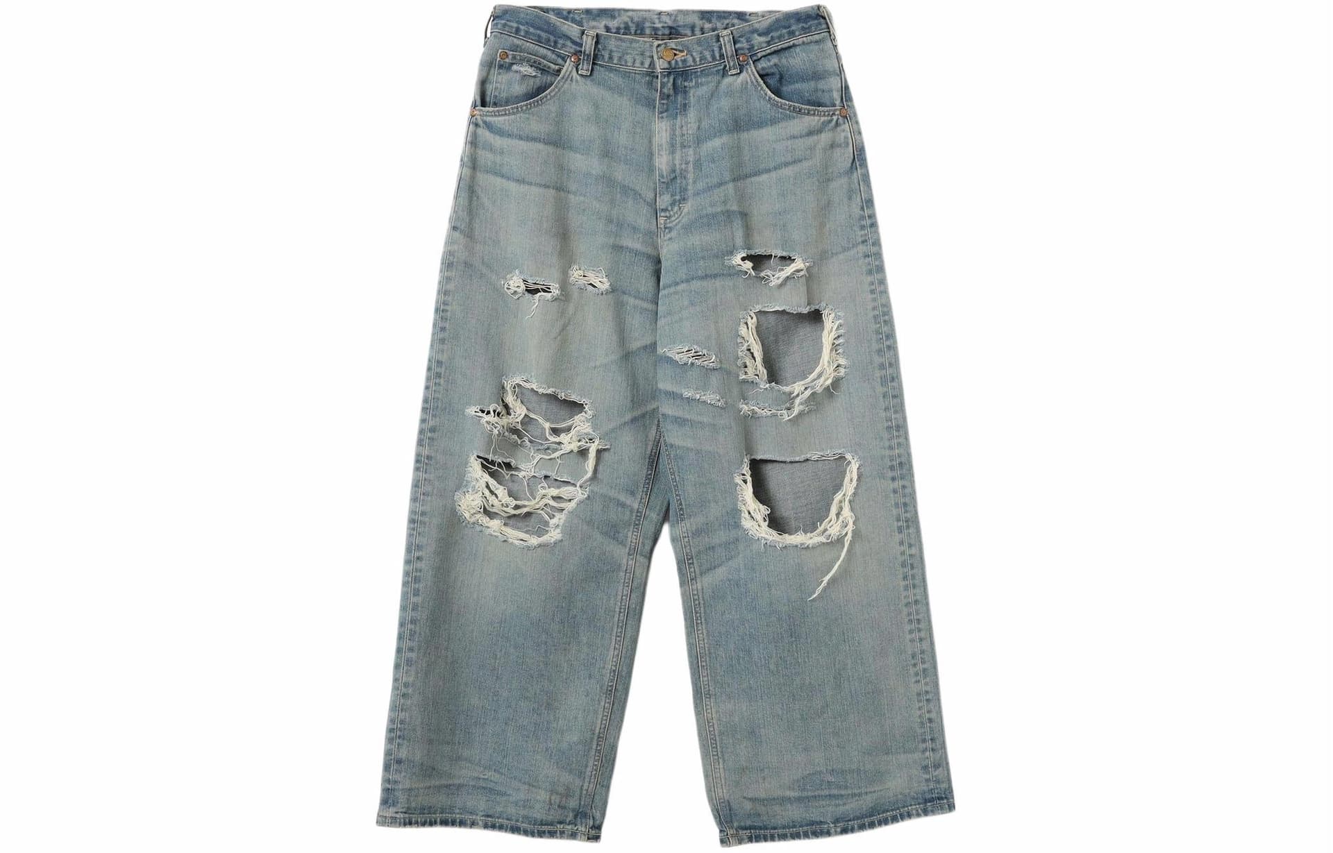 Lee x BEAMS Special Order Crash Baggy Denim Pants