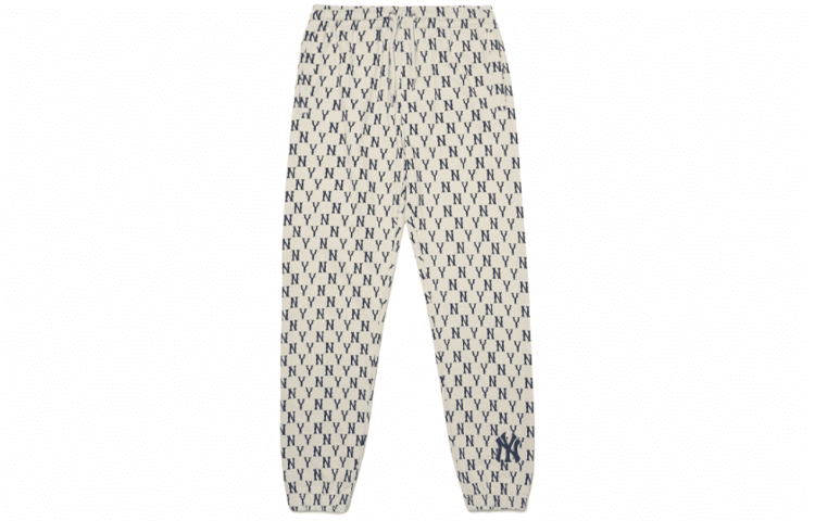 MLB Retro Print Jogger Cream