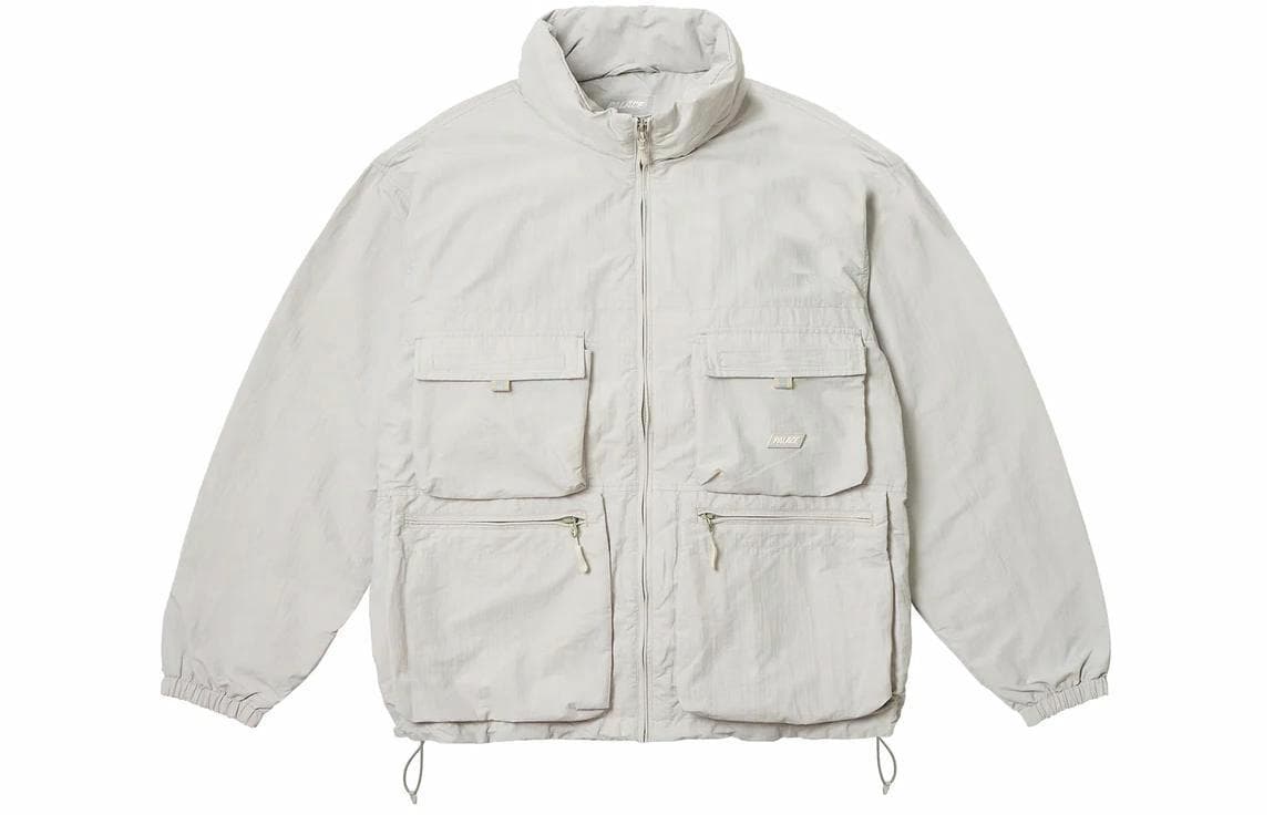 PALACE SS24 BARE LEVELS JACKET ARCTIC GREY