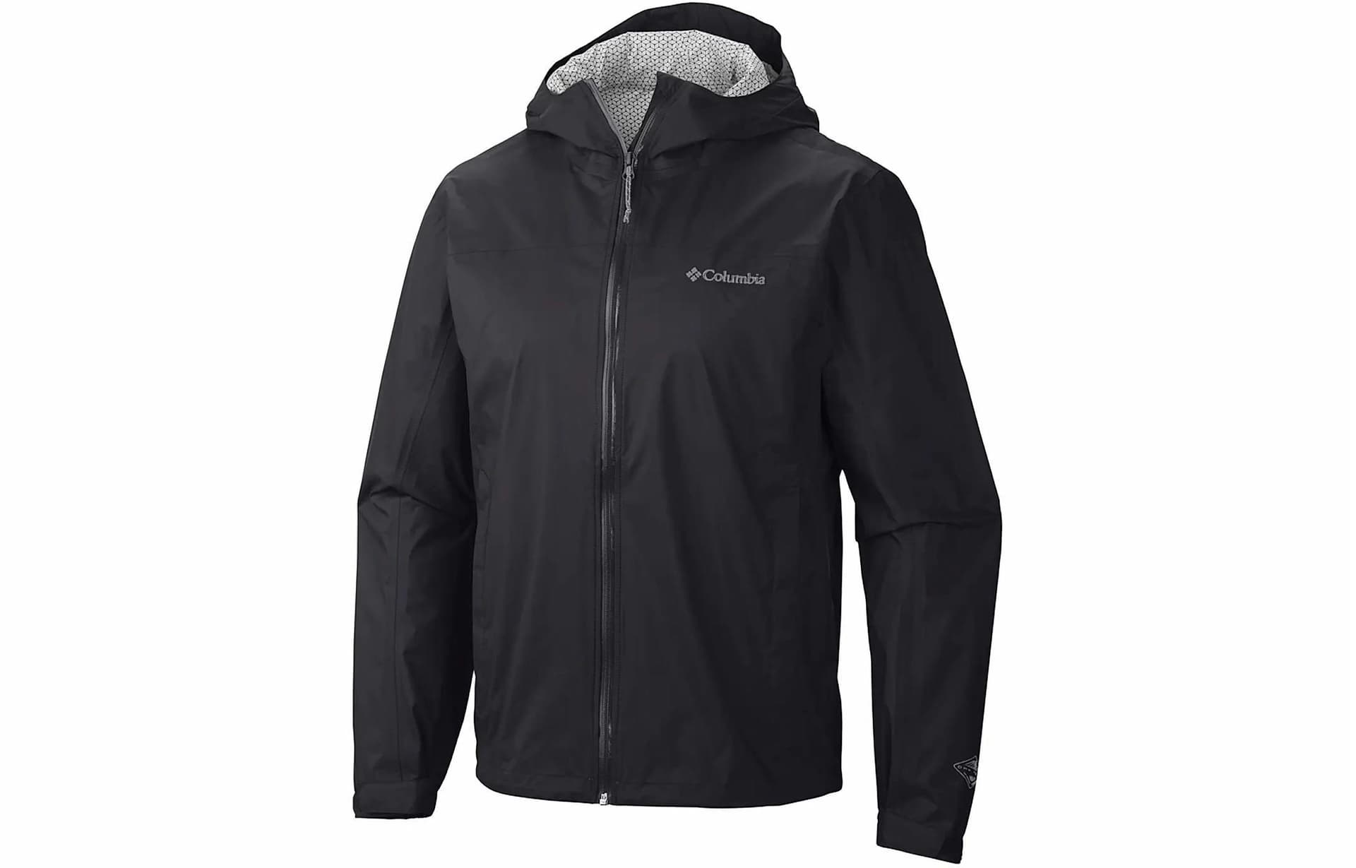 Columbia Logo Hoodie Jacket Black