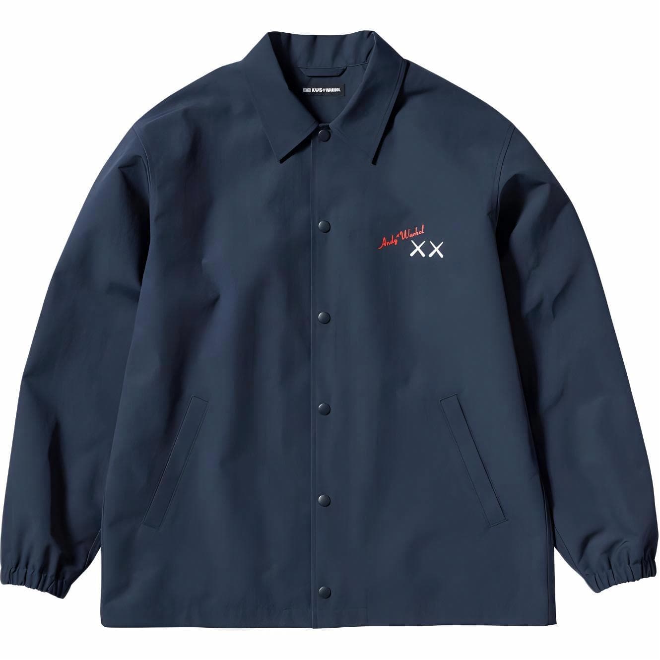 UNIQLO/优衣库 UNIQLO x KAWS x Andy Warhol Coach Jacket Navy