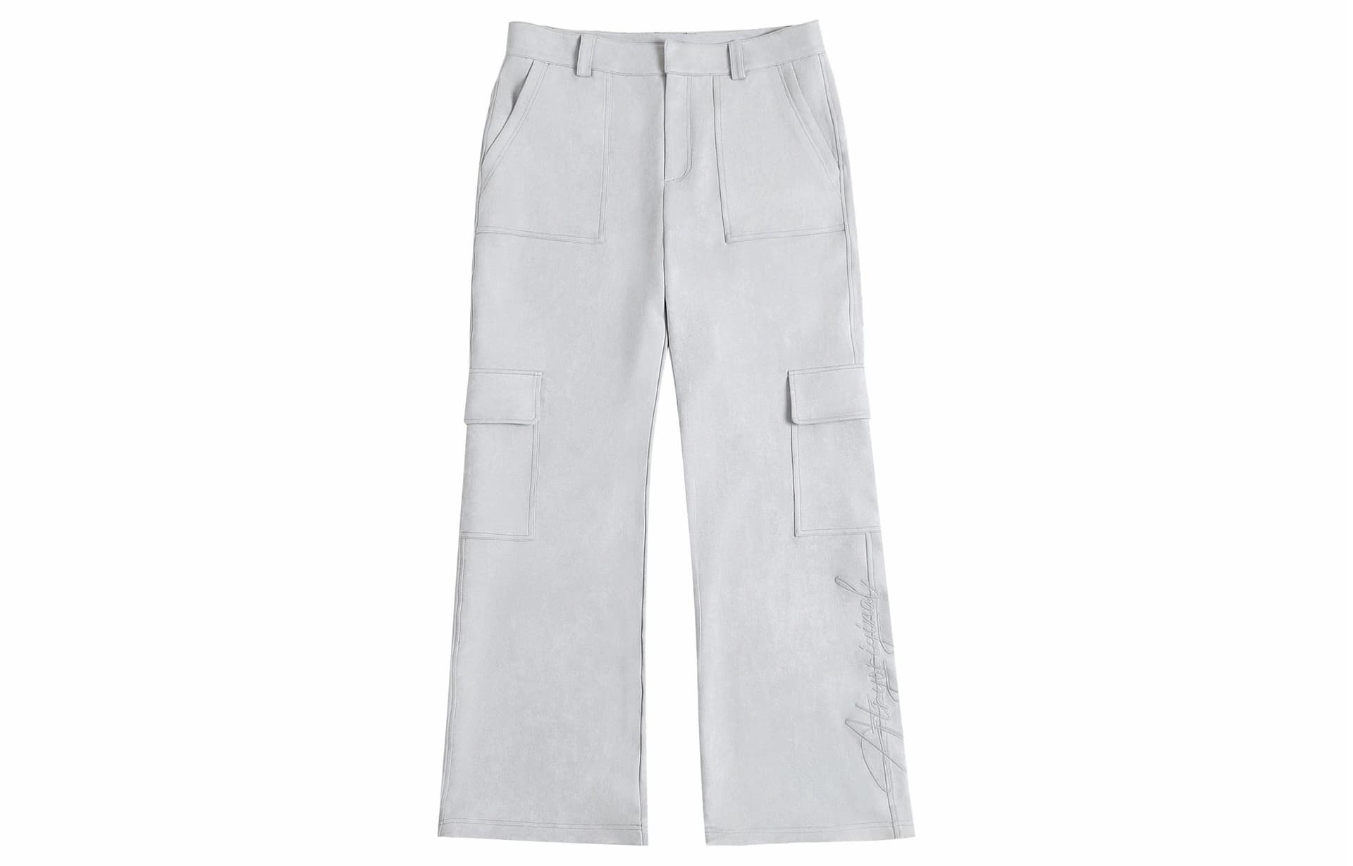 Atry Suede Embroidery Pants