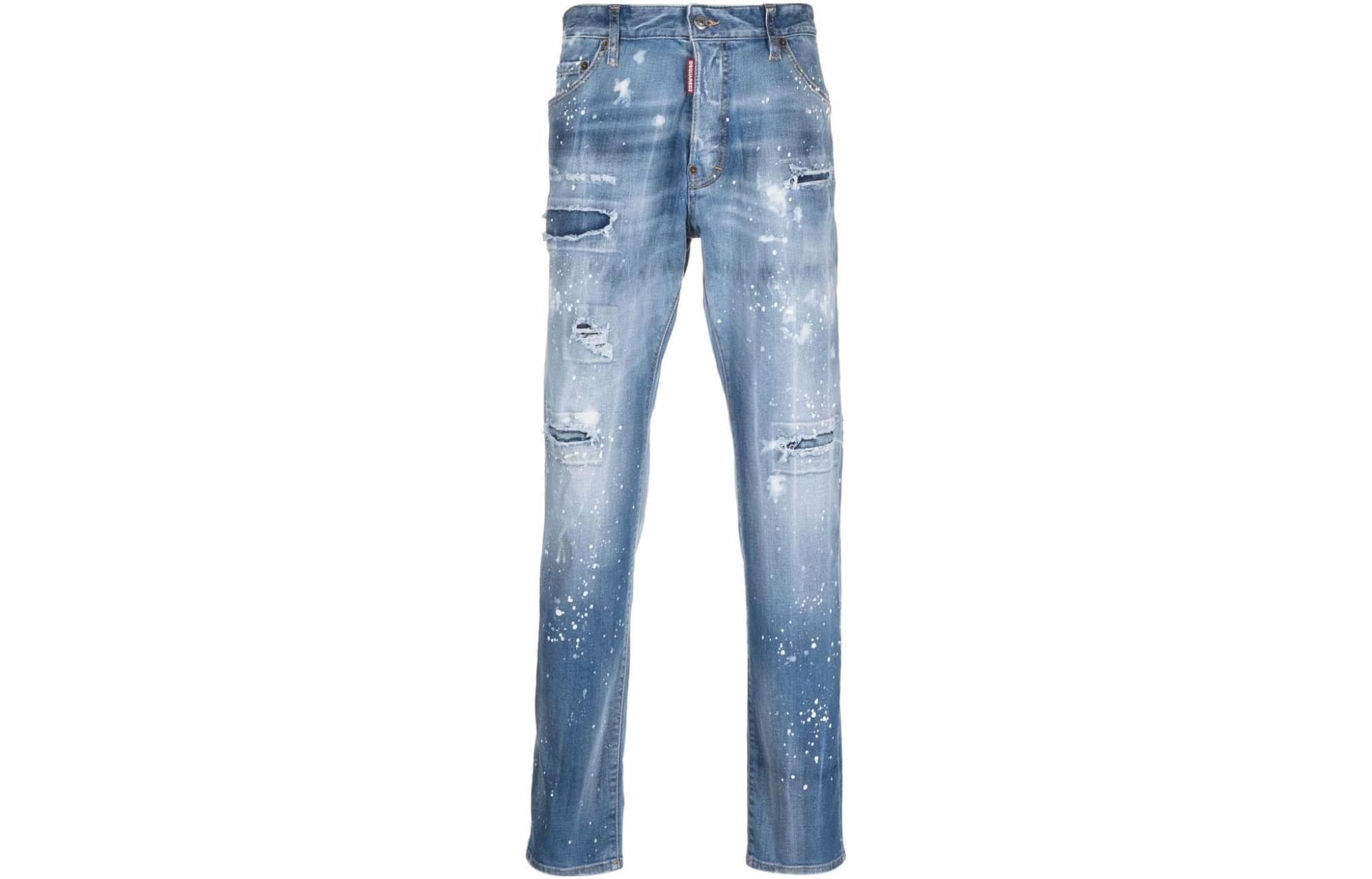 DSQUARED 2 DSQUARED2 FW23 Straight Jeans Blue