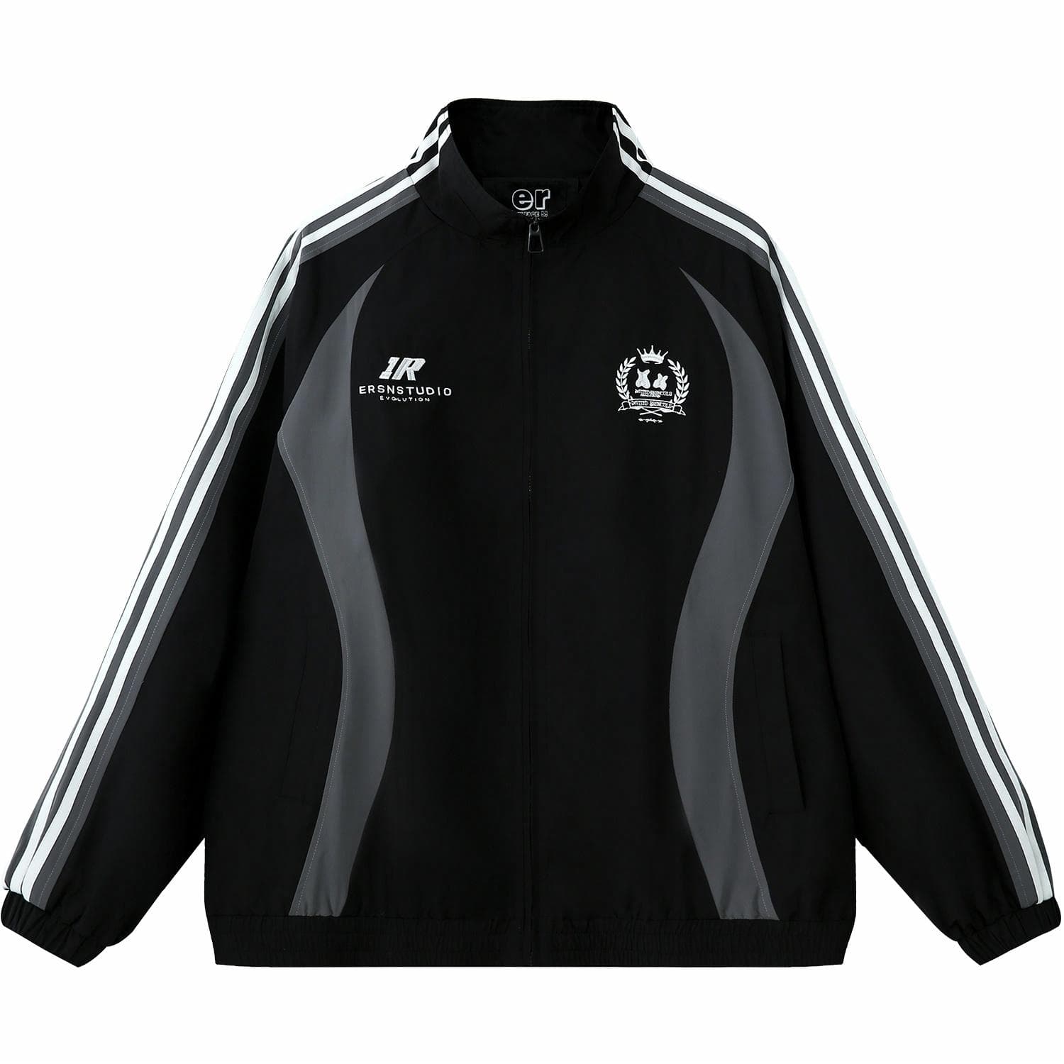 ER Crown Letter Patch Jacket