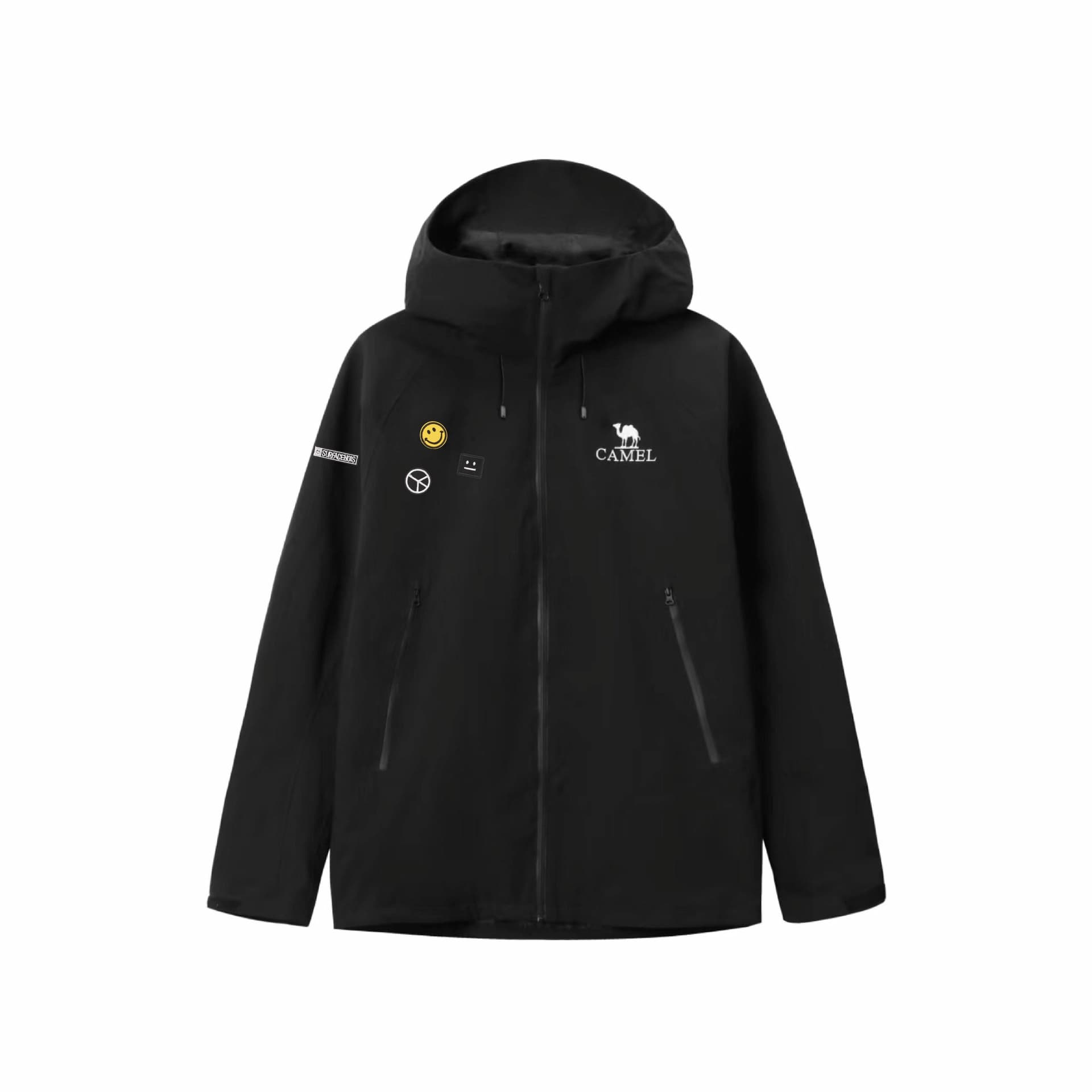 CAMEL骆驼 CAMEL All-Weather Series Black Jacket