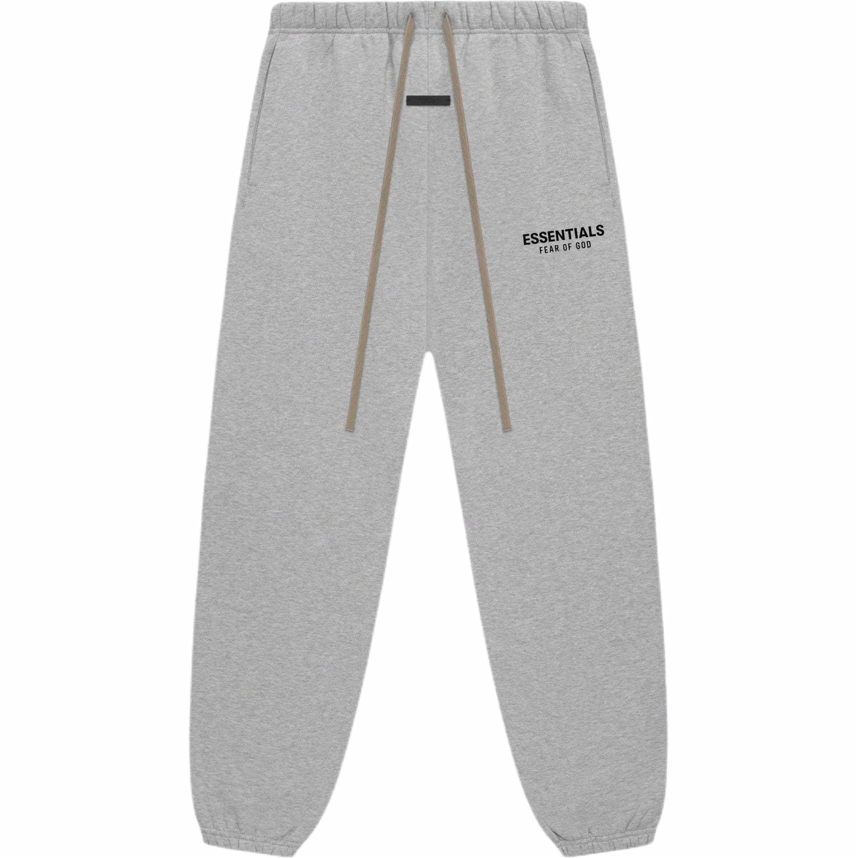 Fear of God Essentials FW24 Holiday Core Fleece Pants Light Mist Grey