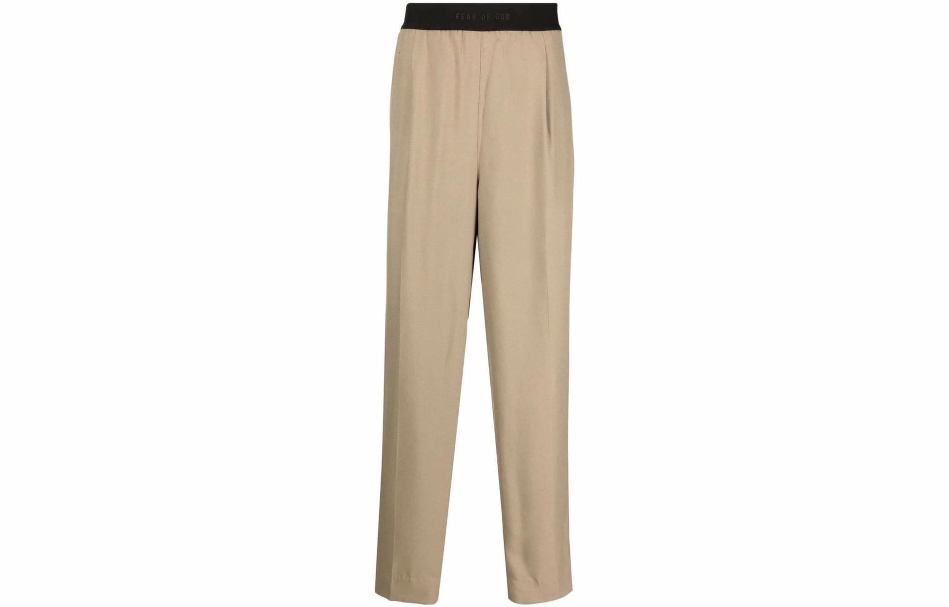 Fear of God SS23 Eternal Viscose fiber Everyday straight pants Light Oatmeal