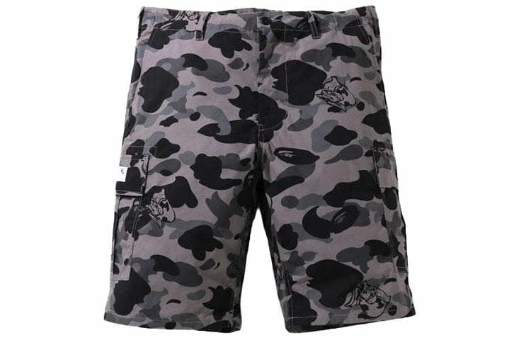 A BATHING APE Bape Camo Cargo Shorts