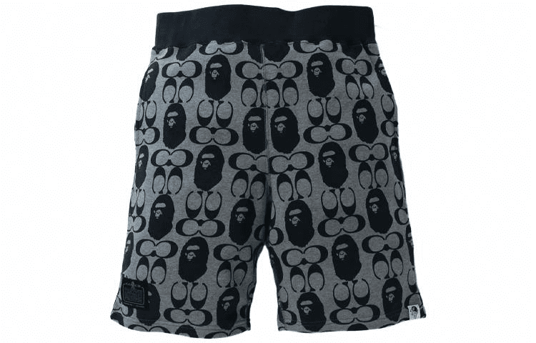 A BATHING APE BAPE x COACH Logo Shorts