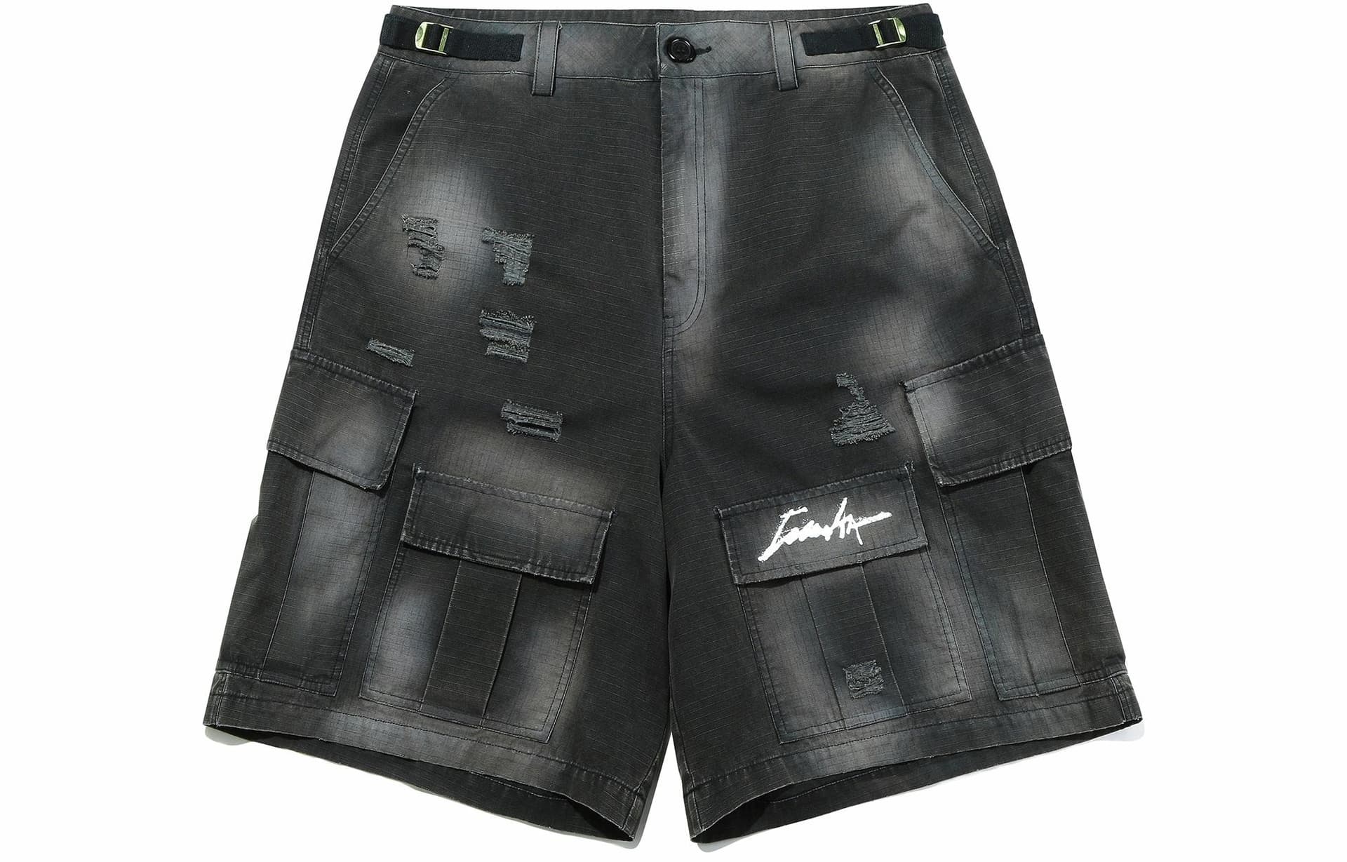 Guuka Cargo Shorts Black