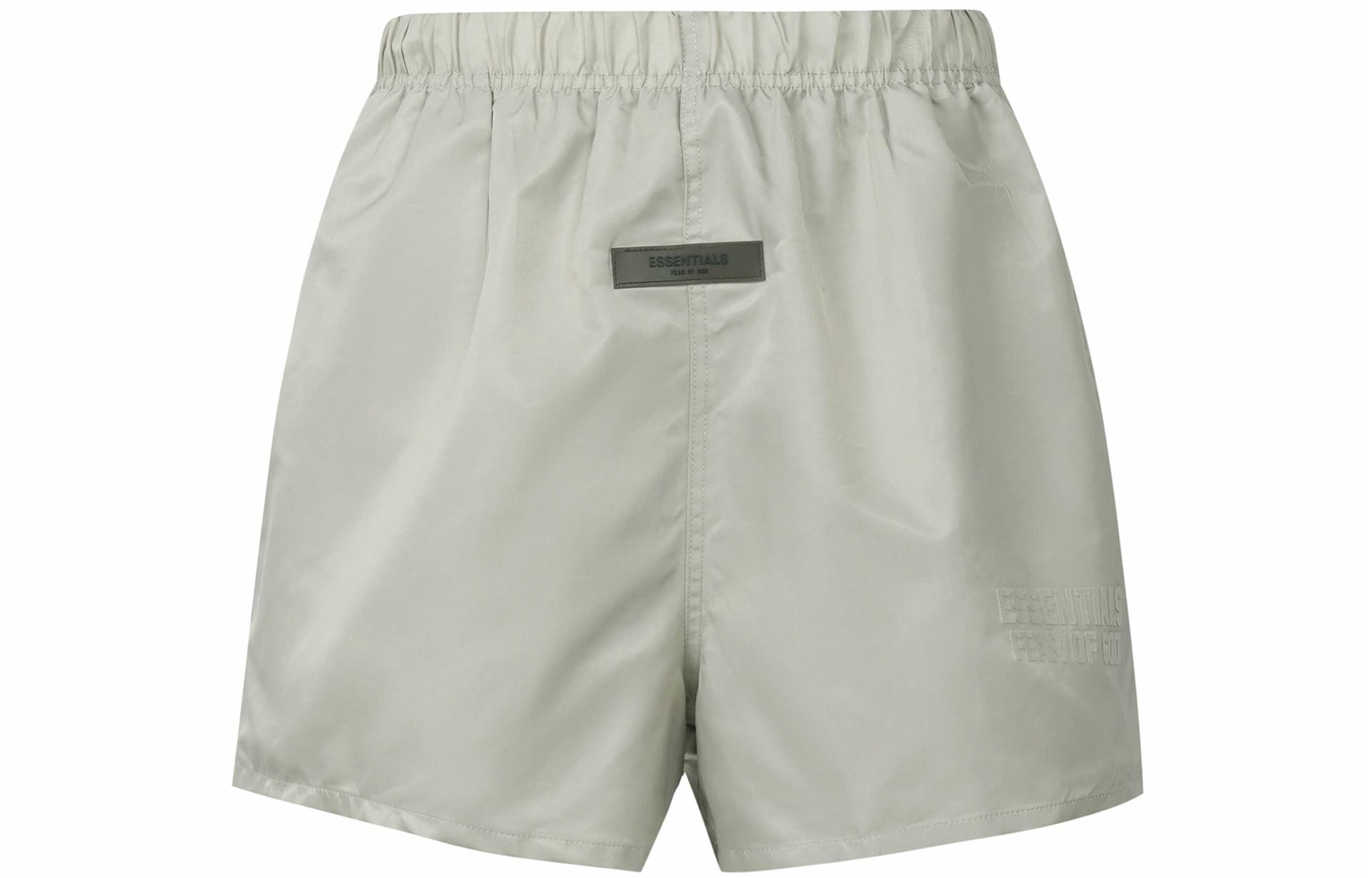 Fear of God Essentials FW22 Nylon Running Shorts Smoke Logo